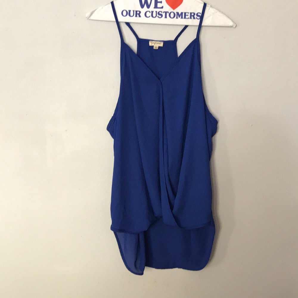 Cute blue tank